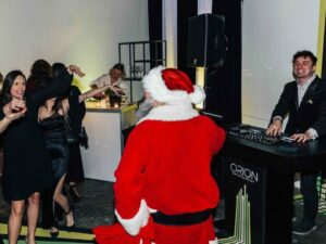 Picture of the right DJ for an office Christmas party - Orion Entertainment in Seattle, WA.