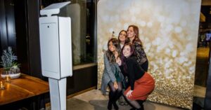 Image showcasing one of the Seattle photo booth rentals for private parties.